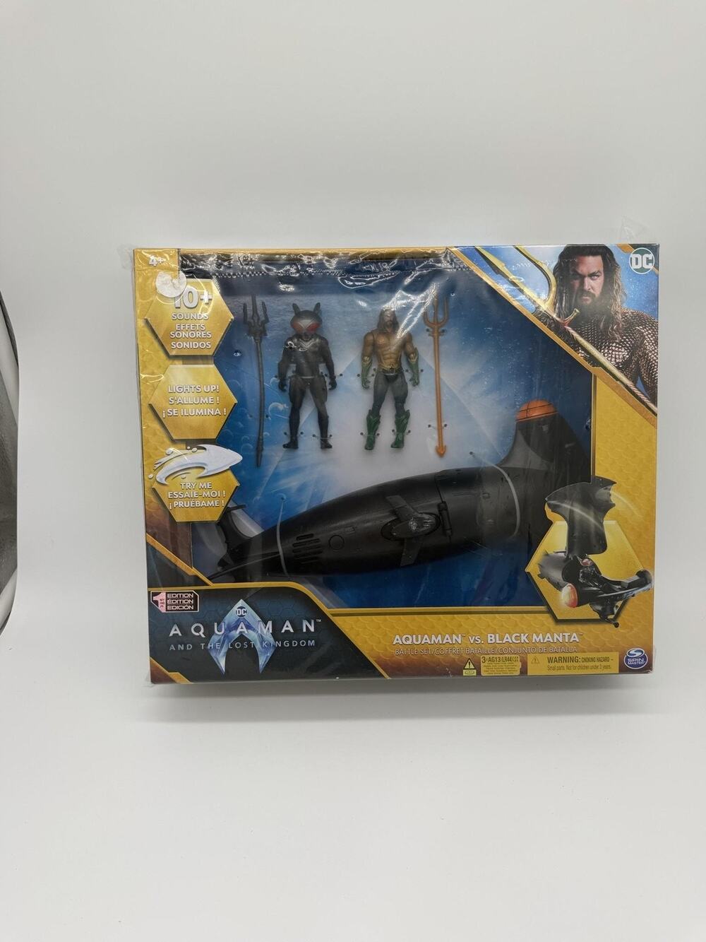 Aquaman Lost Kingdom Aquaman Vs Black Manta Battle Set Playset Spin Master New